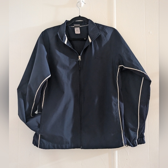 Champion Men's Blue Winterbreak Jacket with White Accents - Picture 1 of 8